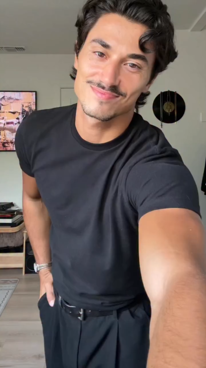 New Men's Wide Leg Trousers, Relaxed Fit Dress Pants with Double Pleat And Hidden Button, Business Casual Office Pants