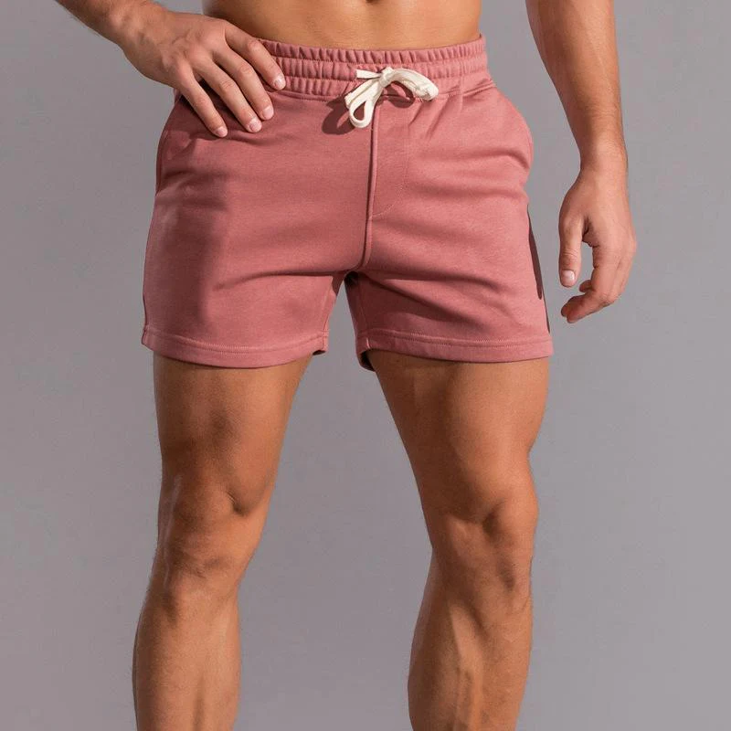 Men's Cotton Fitness Sports Shorts