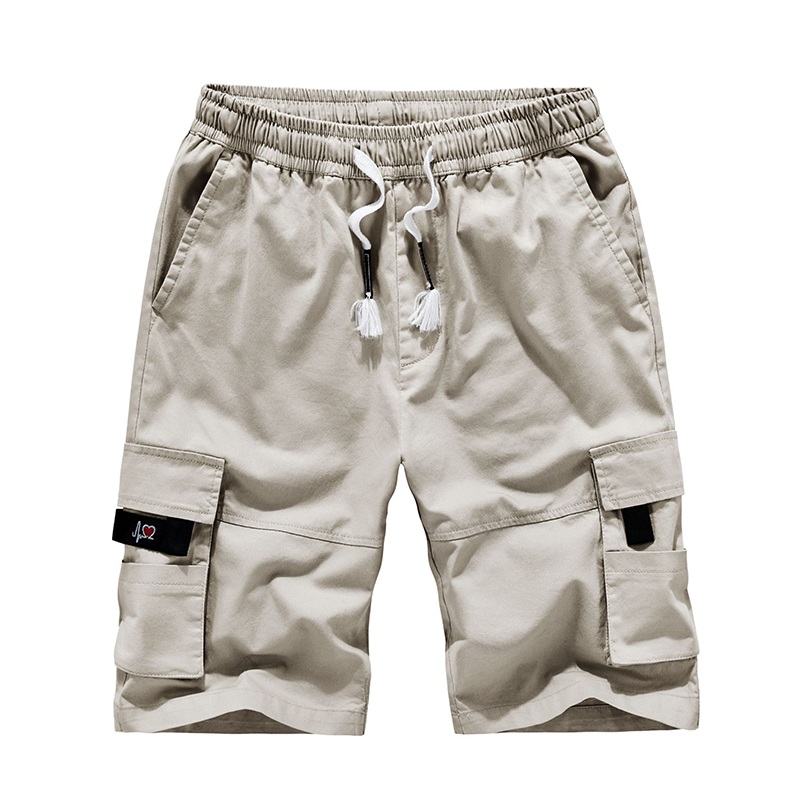 Men's Summer Style Pure Cotton Cargo Shorts