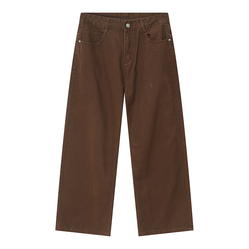 Men's Straight Loose Minimalist Jeans