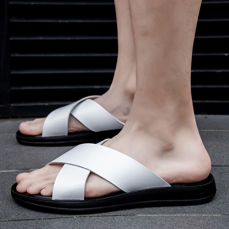 Men's New Beach Sandals - Lightweight Non-Slip Pool Slippers | Comfortable Arch Support