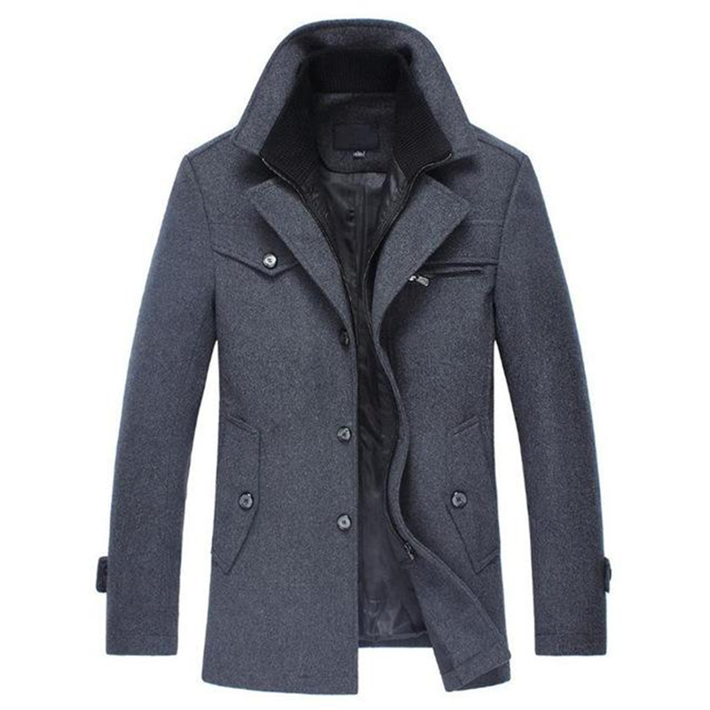Wool Thick Coat In Winter