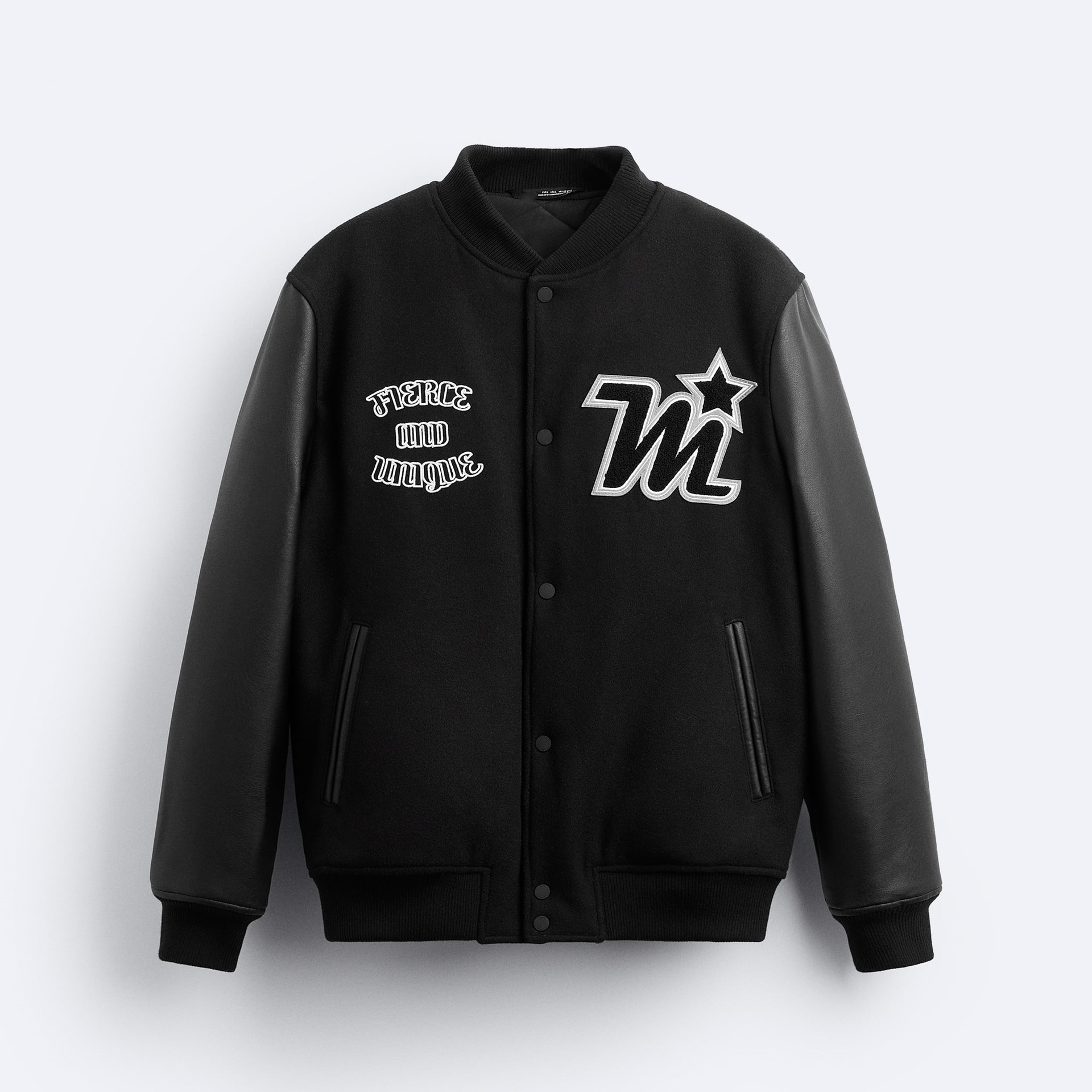 Men’s Embroidered Vintage Baseball Jacket – Retro Bomber Outerwear for Fall & Winter