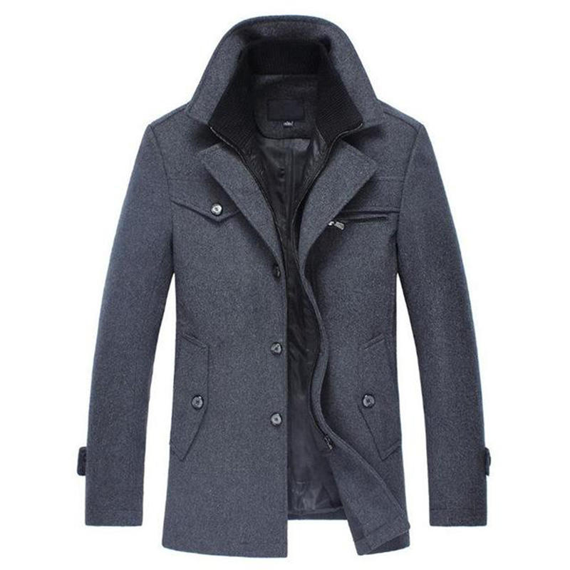 Wool Thick Coat In Winter