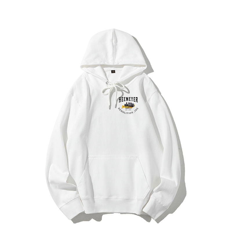 Heemeyer Demolition INC Unisex Hoodie - 300GSM Heavyweight Cotton | Date Personalization | Streetwear Essentials (Oversized Fit Available)