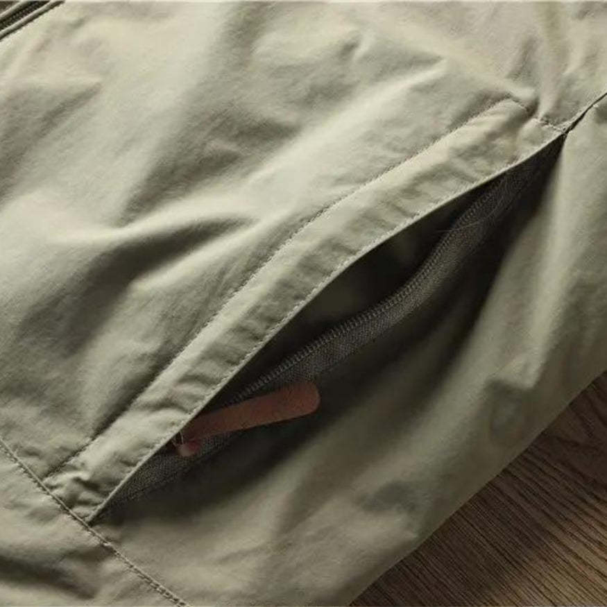 Autumn Fleece Lined Warm Hooded Jacket Men's Coat Waterproof Jacket Outdoor Hiking And Travel Hooded Windbreaker