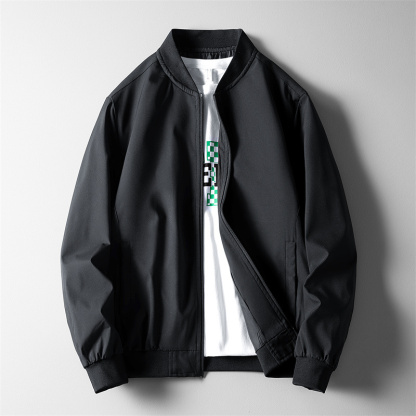 Men’s Flight Jacket For Autumn And Winter