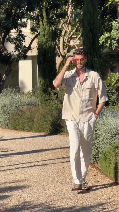 Men's Casual Loose Workwear Short-Sleeved Shirt