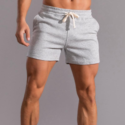 Men's Cotton Fitness Sports Shorts
