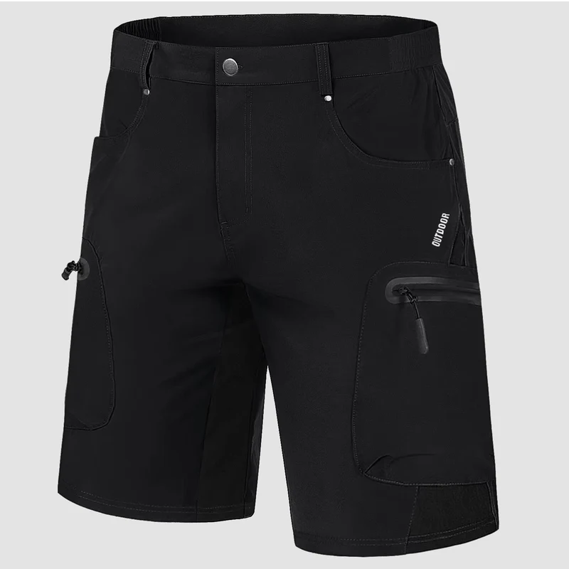 Men's Quick-Dry Workout Shorts with Reinforced Pockets Breathable Gym 