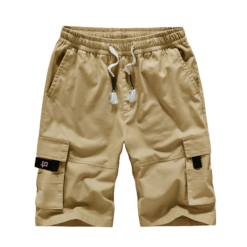 Men's Summer Style Pure Cotton Cargo Shorts