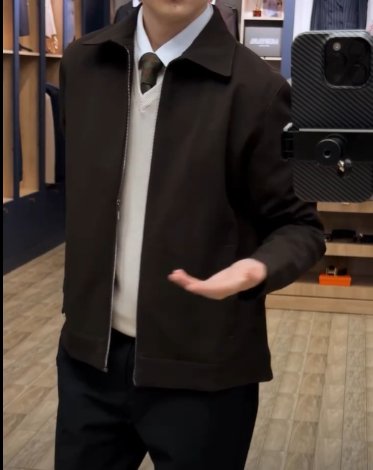 Men's Fall & Winter Jacket – Mature & Sophisticated Outerwear for a Polished Look, Ideal for Cold Weather