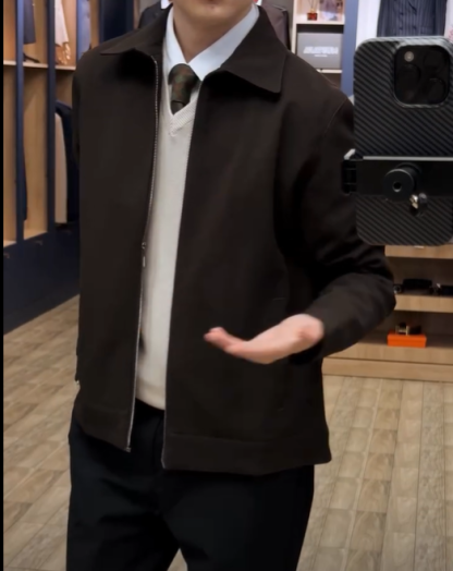 Men's Fall & Winter Jacket – Mature & Sophisticated Outerwear for a Polished Look, Ideal for Cold Weather