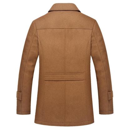 Wool Thick Coat In Winter