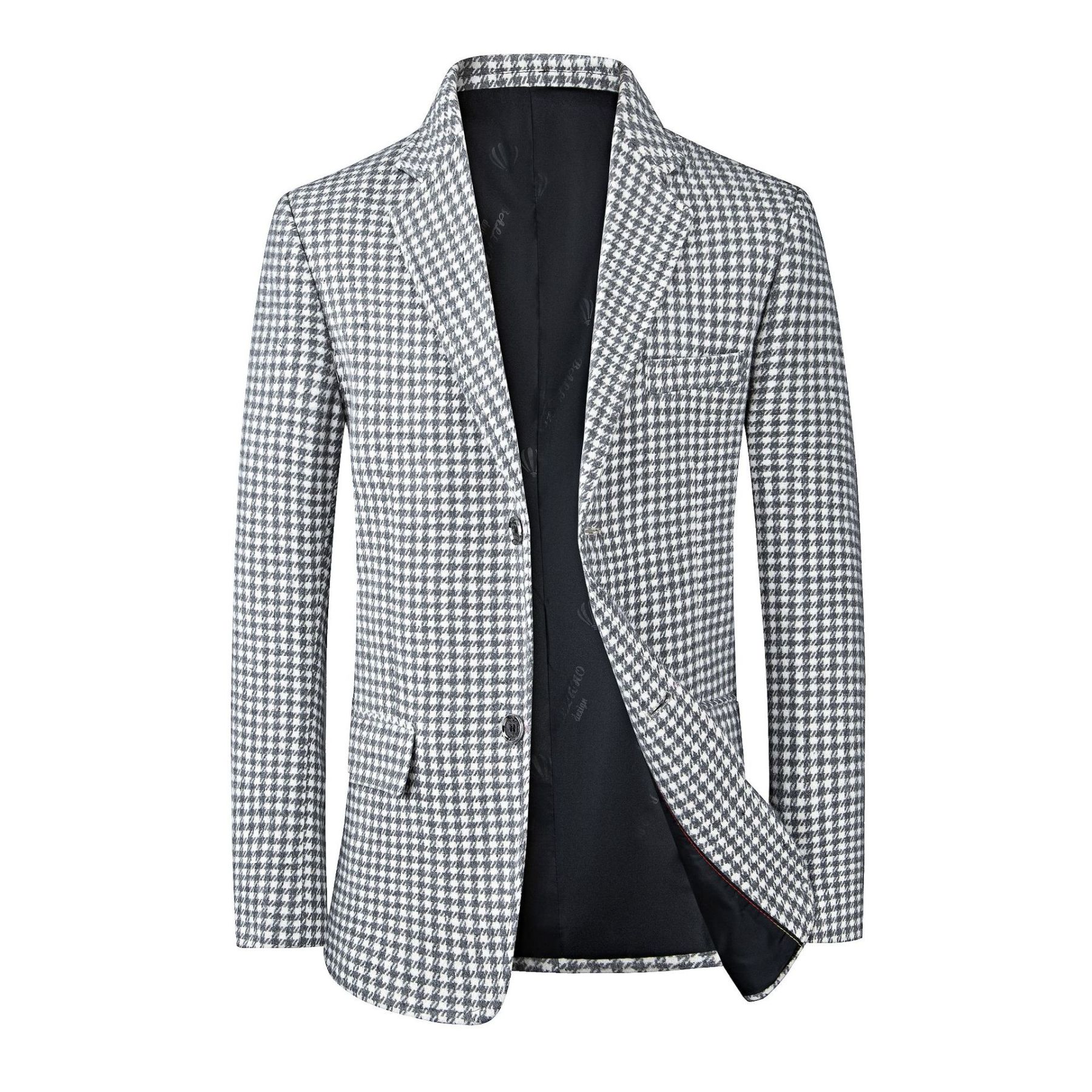 Men’s Casual Plaid Blazer Jacket for Spring and Fall | Slim Fit Stylish Versatile Suit Coat for Business and Leisure