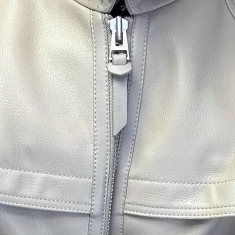 Men’s Fashion Short Leather Jacket Fall Winter Patchwork Moto Style Casual Lapel Outerwear