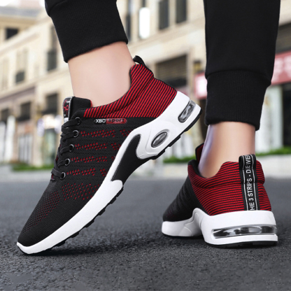 Men's Breathable Soft-Sole Running Shoes
