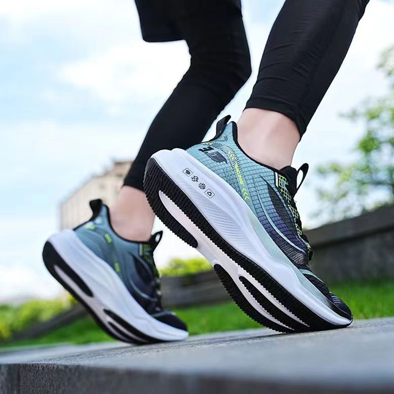 Men's Ultralight Running Shoes, Shock-Absorbing Fitness Shoes And Jogging Shoes