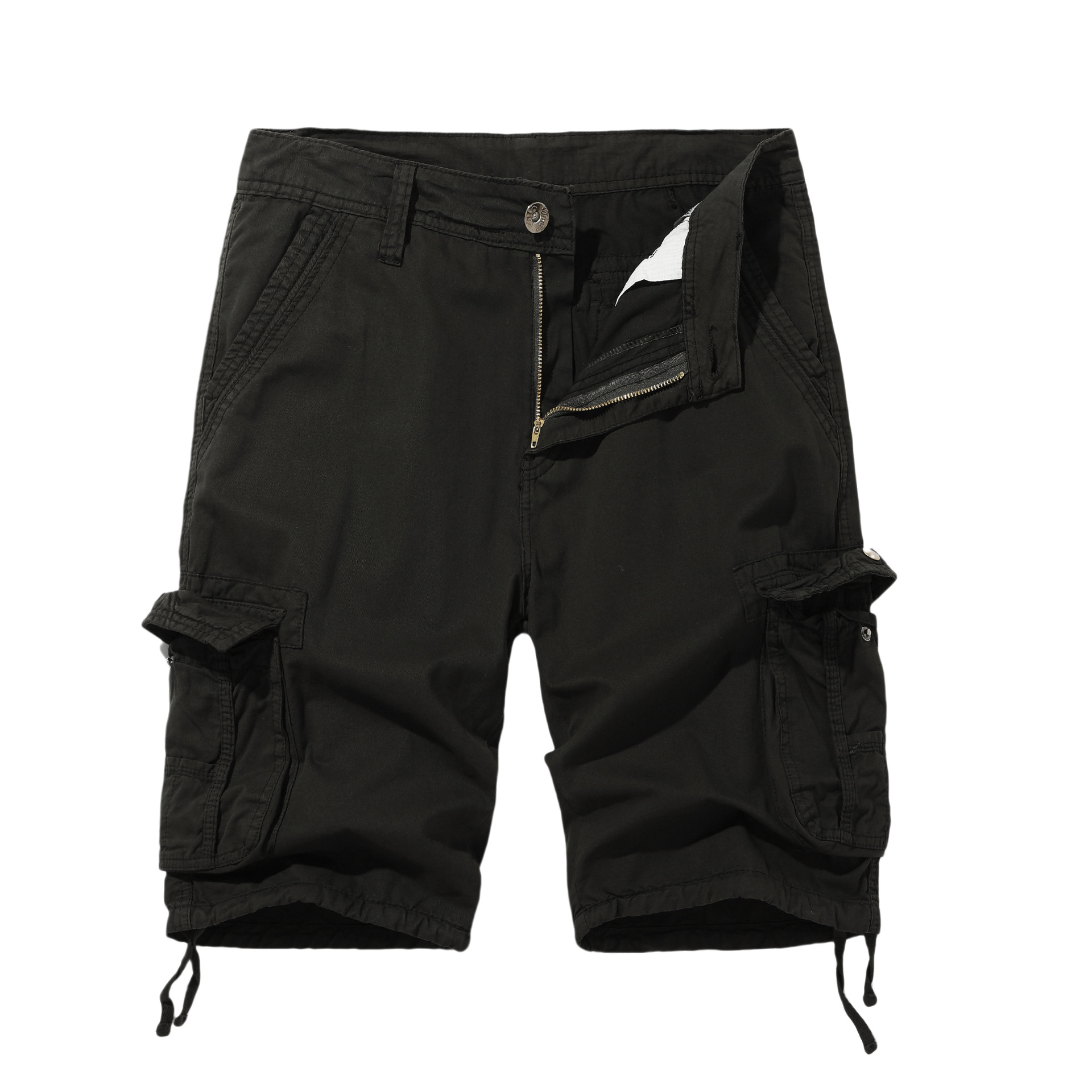 Men's Cargo Shorts, Multi-Pocket Workwear Utility Beach Shorts For Out