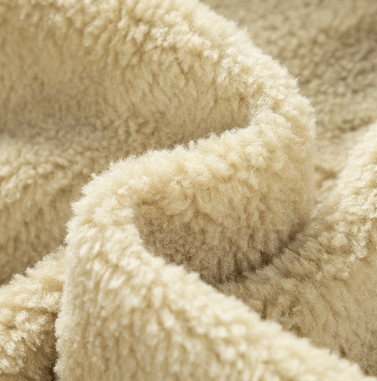 Men Flap Pocket Teddy Lined Corduroy Jacket