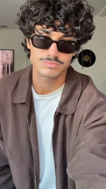 New Men's Vintage Bomber Jacket, Classic American Style Inspired Stand Collar Zip Up Coat, Casual Workwear Inspired Fall Outerwear