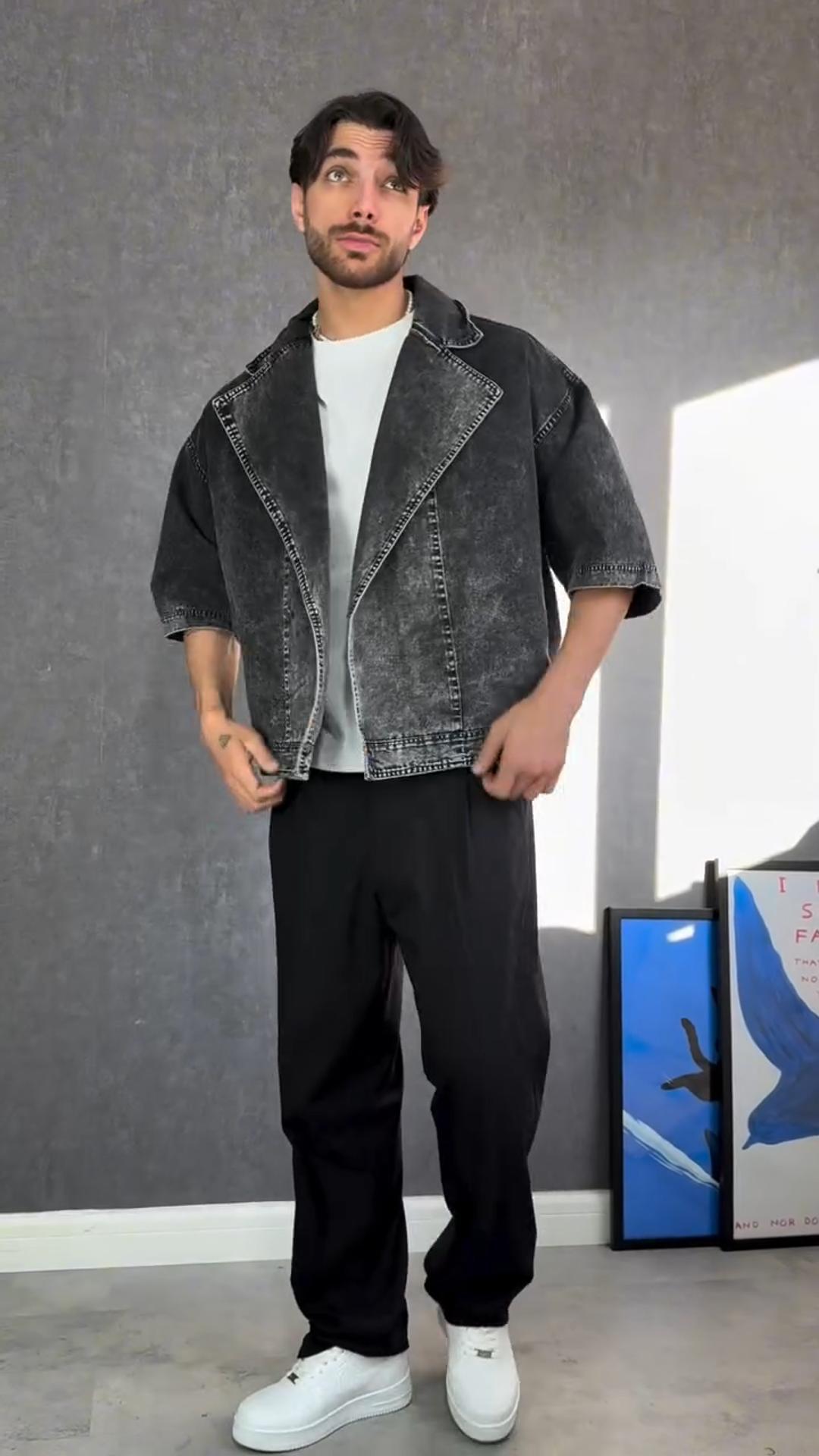 Men's Suit Collar Jacket