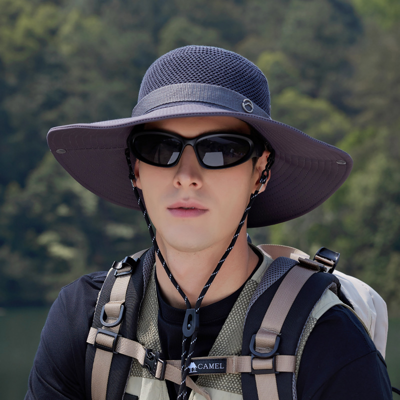 【24-Hour Shipping Out】Men's Wide Brim UPF50+ Breathable Fishing Hat