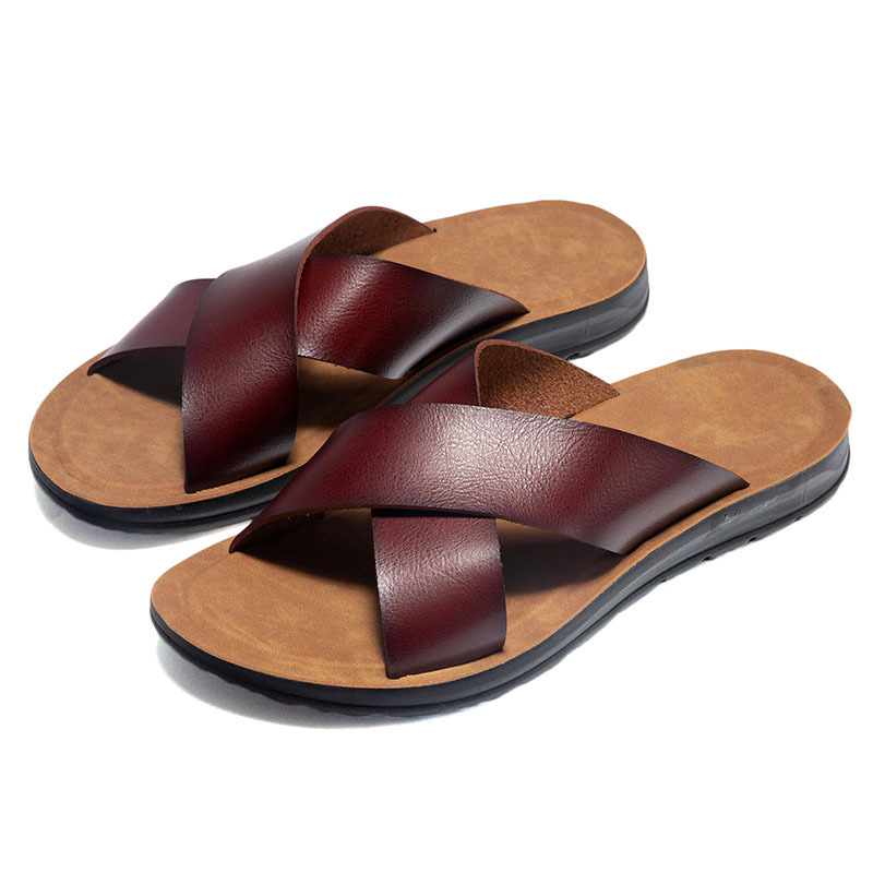 Men's New Beach Sandals - Lightweight Non-Slip Pool Slippers | Comfortable Arch Support