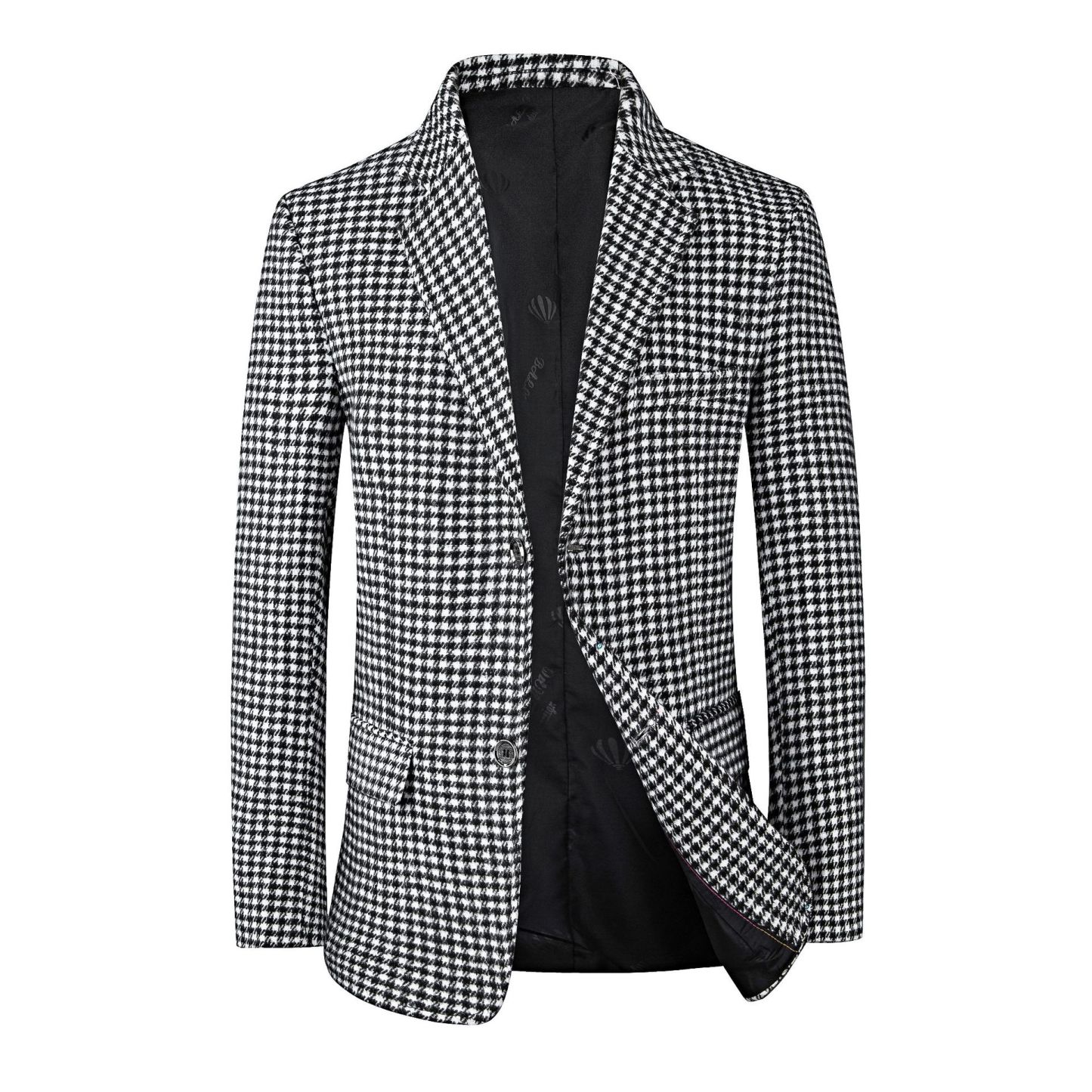 Men’s Casual Plaid Blazer Jacket for Spring and Fall | Slim Fit Stylish Versatile Suit Coat for Business and Leisure