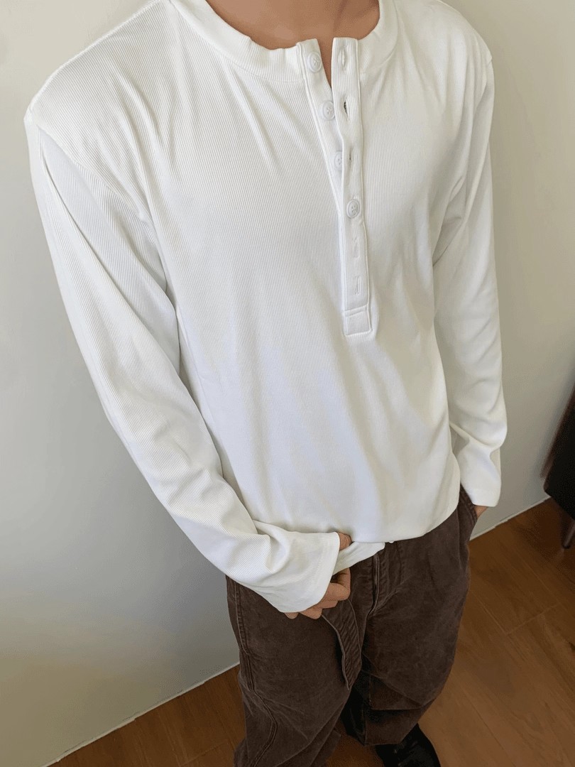 Men’s Casual American-Style Long Sleeve Polo T-Shirt Fall Winter New Relaxed Fit Versatile Base Layer Top