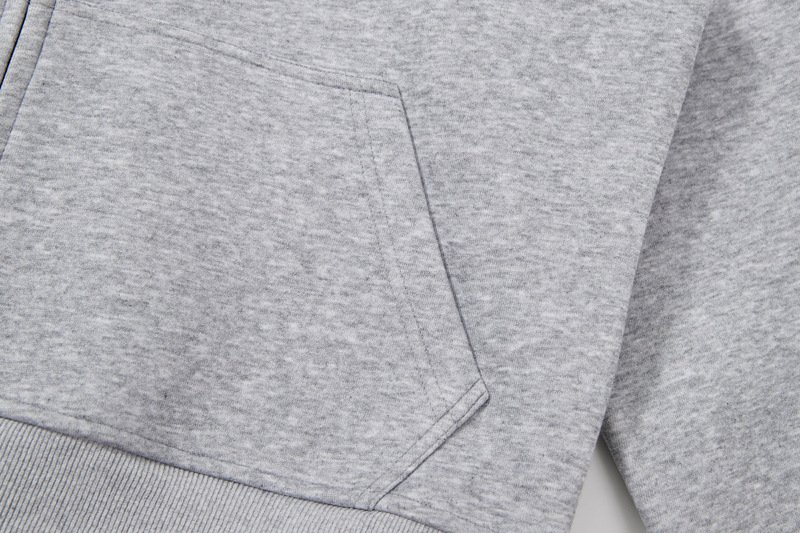 Loose Cropped Unisex Zip-Up Hoodie｜Minimalist Oversized Streetwear Sweatshirt