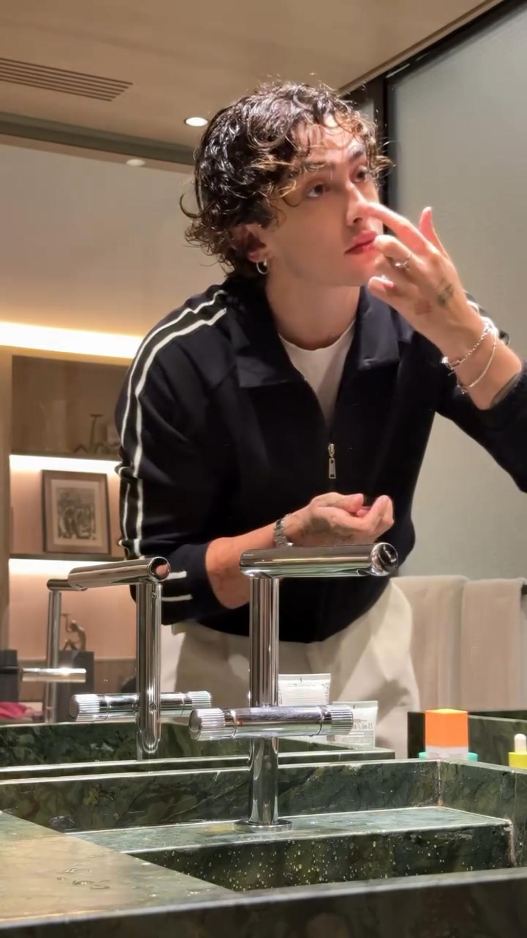 Fashion Loose Lapel Tops Men's Casual Jackets