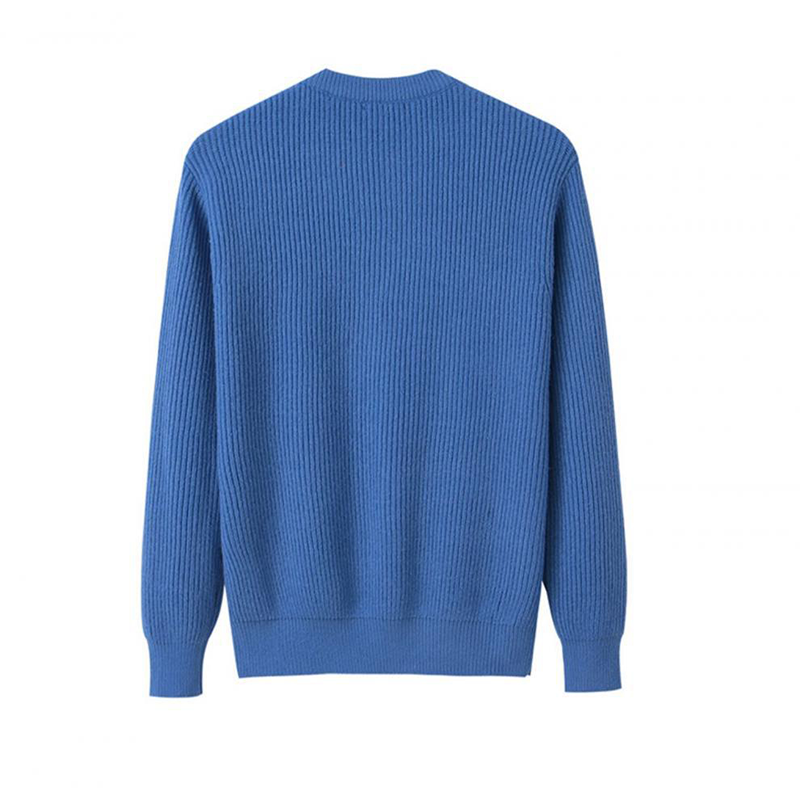 Men's Fall Winter Chunky Knit Sweater, Heavyweight Relaxed Fit Crewneck Knit Pullover