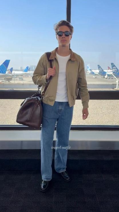 Spring and Autumn High-end American Simple Style Men's Casual Retro Lapel Jacket