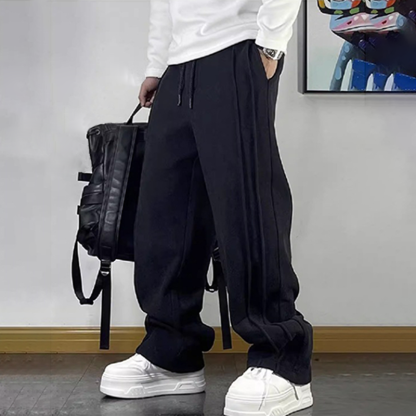 Men's Paneled Sweatpants, Vintage Joggers for Casual Wear