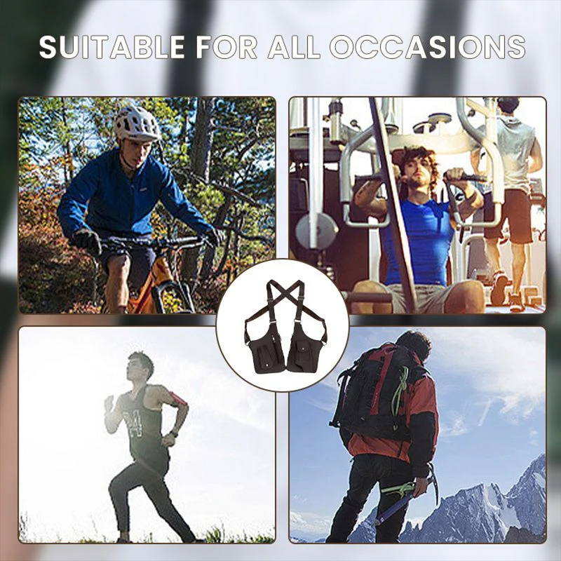 Men's Vintage Strap Underarm Shoulder Bag