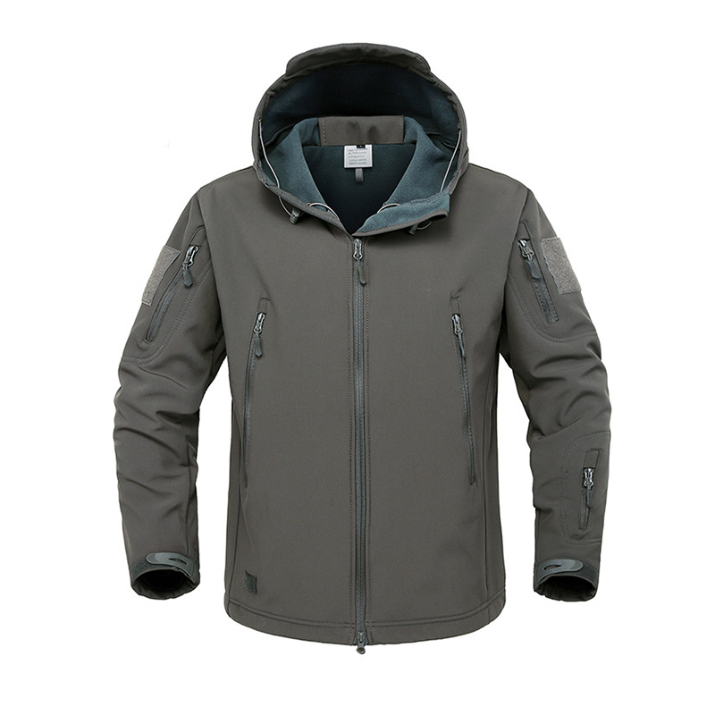 Men's Tactical Outdoor Waterproof Jacket Windproof Warm Hiking And Mountaineering Clothes