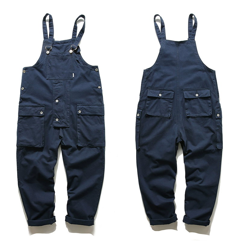 Men's Heavyweight American Casual Vintage Overalls - 840gsm Cotton Wor