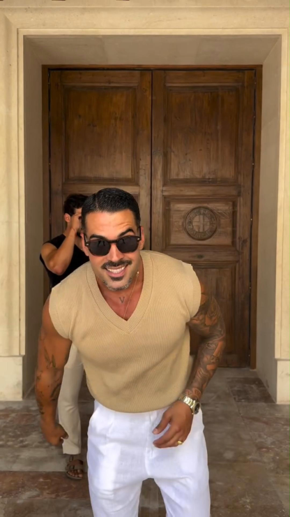 New Solid Color Vest Sports Fitness Trend Men's Wear