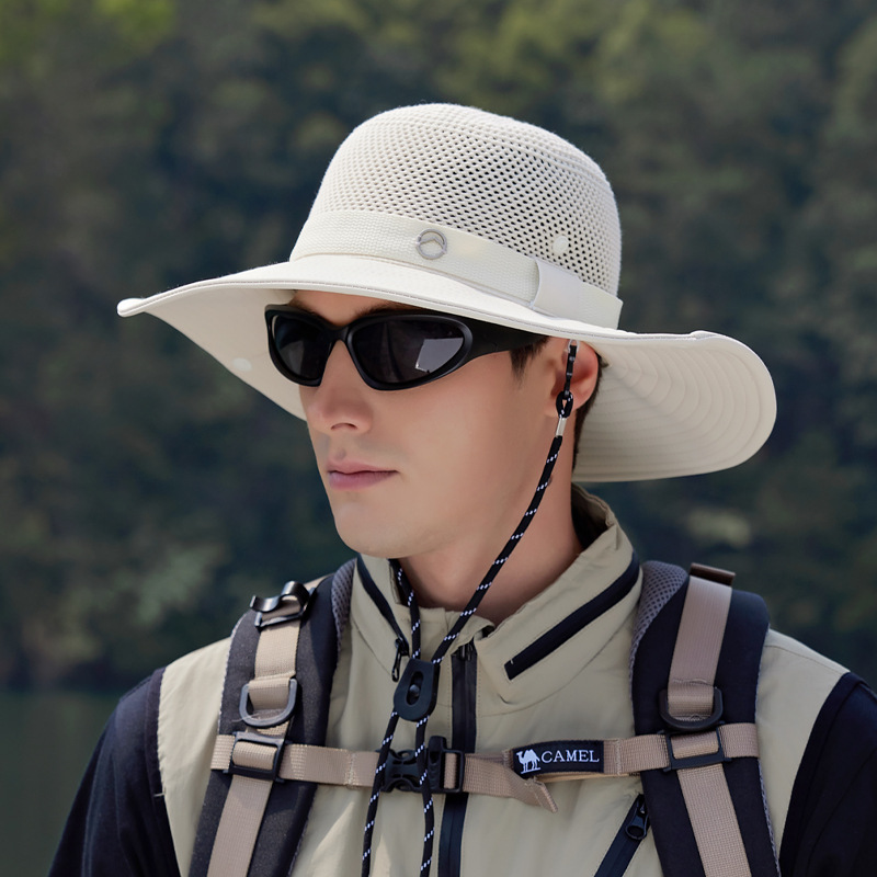 【24-Hour Shipping Out】Men's Wide Brim UPF50+ Breathable Fishing Hat