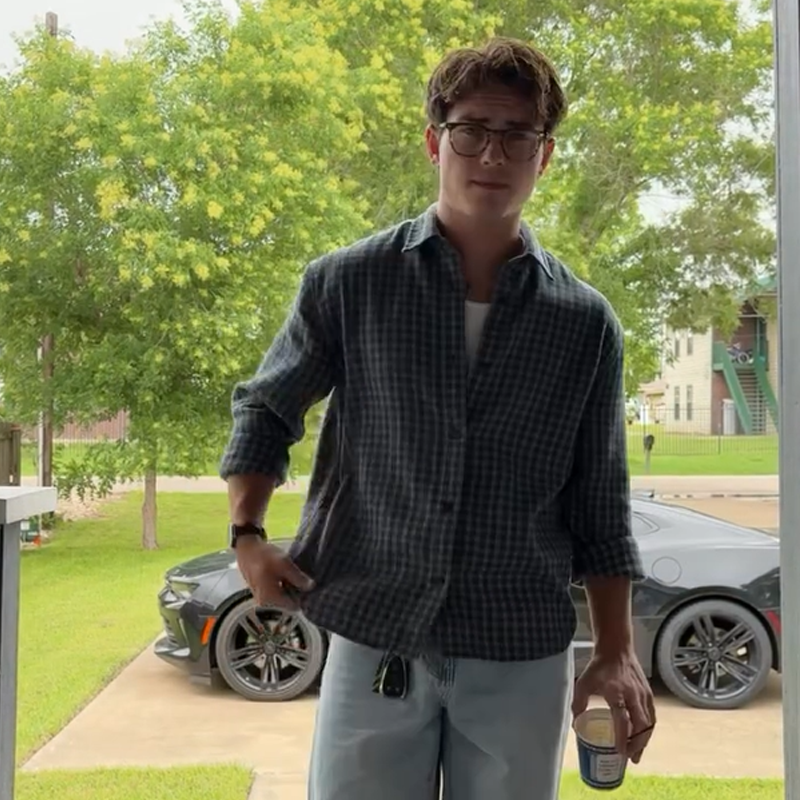 Men's Brushed Autumn and Winter shirt, Vintage Cotton Plaid Shirt, Business Casual Shirt, All-match Shirt for Daily Wear