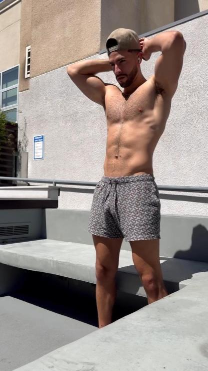 Men's Summer Knot Pattern Casual All-Match Shorts