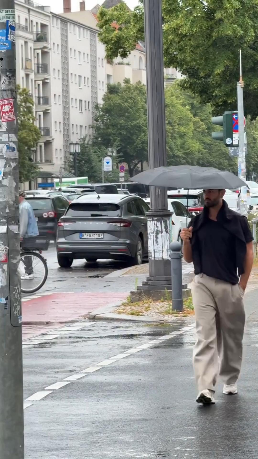 Men's Casual Loose Wide-Leg Trousers