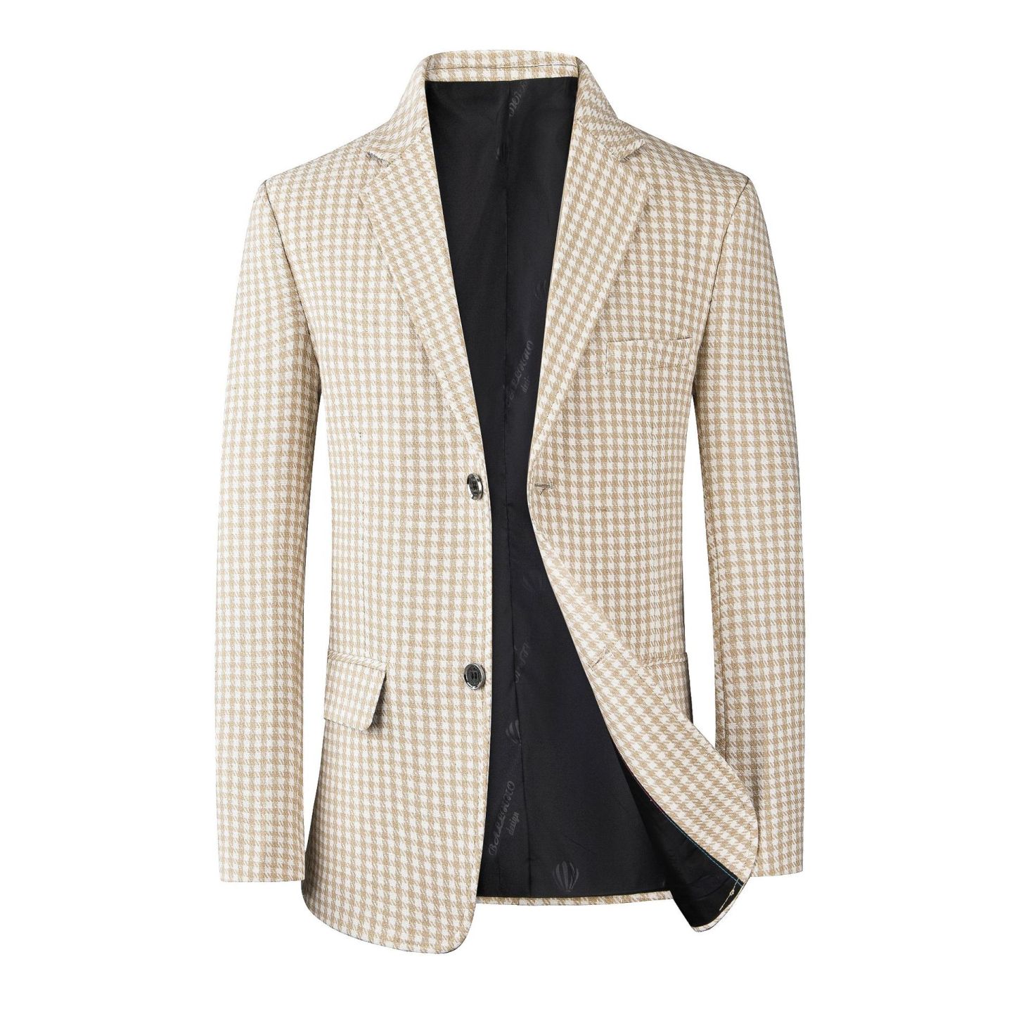 Men’s Casual Plaid Blazer Jacket for Spring and Fall | Slim Fit Stylish Versatile Suit Coat for Business and Leisure