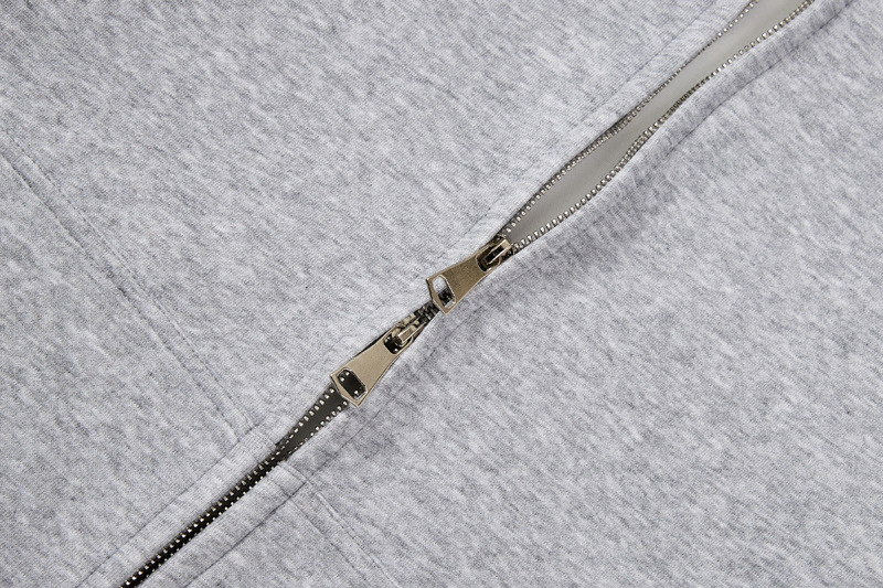 Loose Cropped Unisex Zip-Up Hoodie｜Minimalist Oversized Streetwear Sweatshirt