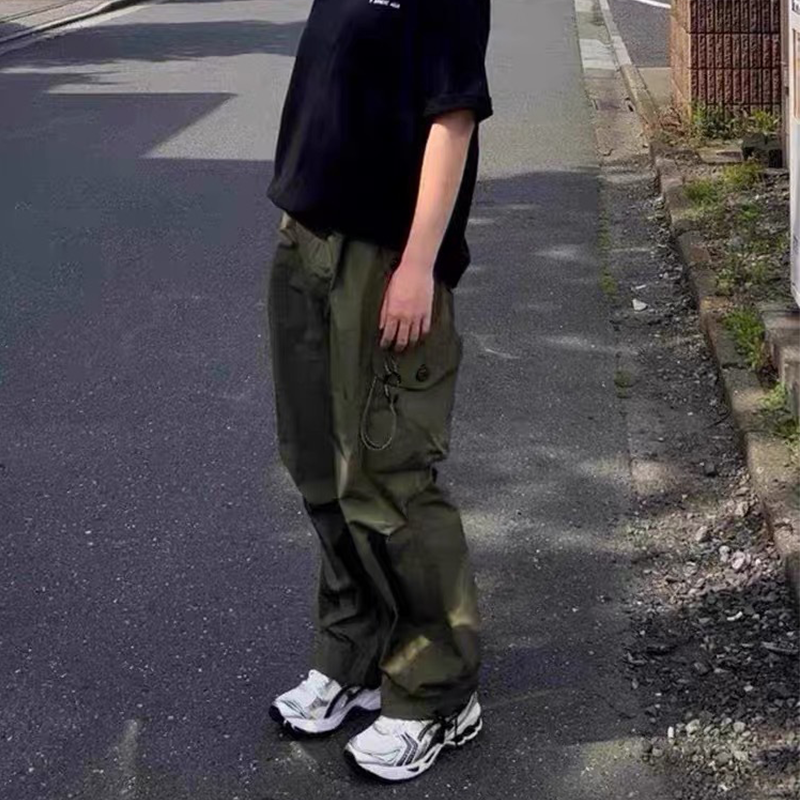 Men's Cargo Jogger Pants, Functional Cargo Pants, Multi-Pocket Tactical Trousers, Tech Utility Tapered Pants with Drawstring, Urban Utility Trousers for Daily Wear