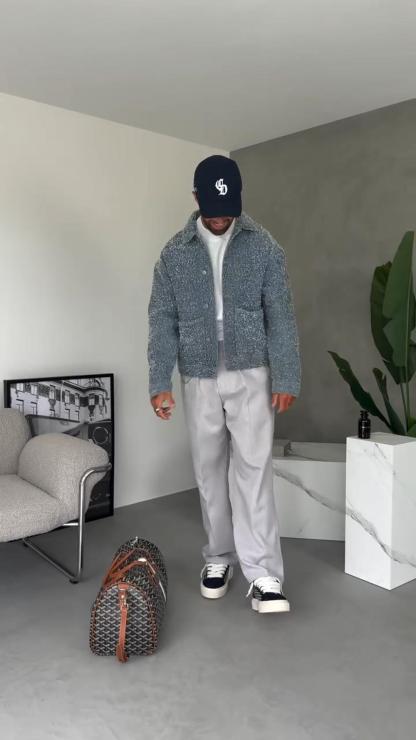 Snowflake Classic Blend Brushed Tweed Jacket