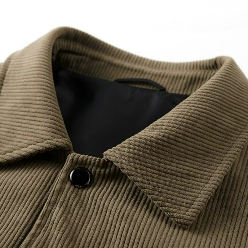 Men Casual Solid Turn-down Collar Zipper Padded Thermal Jacket Coat Men's Casual Canvas Cotton Military Lapel Jacket jackets for men