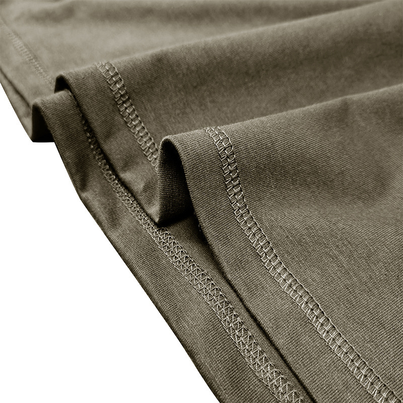 Vintage American Crewneck Henley Shirt  3-Button Retro Stretch Cotton Blend Top  Classic Casual Long Sleeve for Men