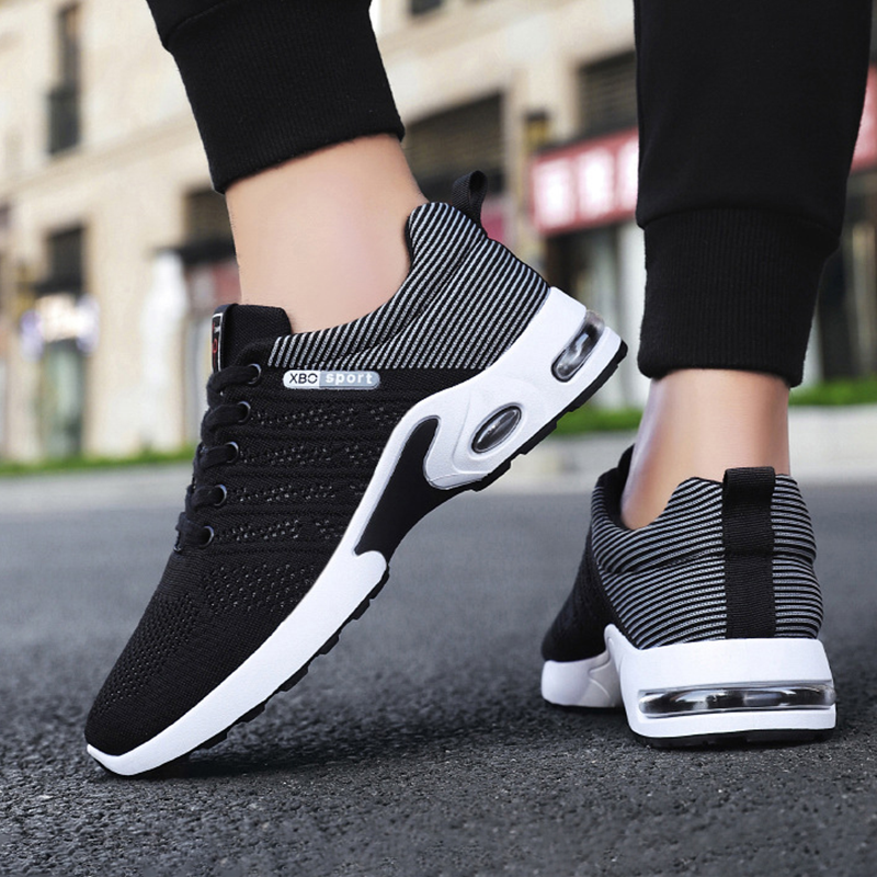 Men's Breathable Soft-Sole Running Shoes